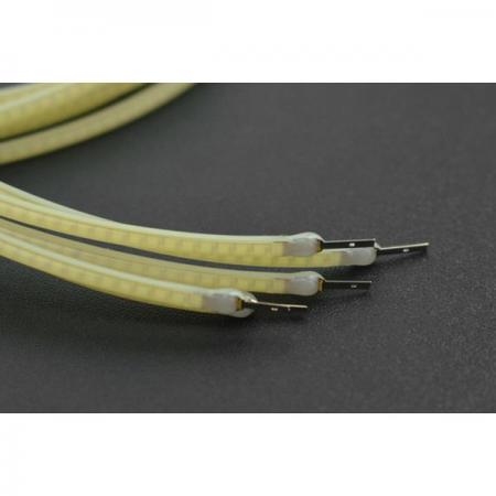 디바이스마트,LED/LCD > LED 인테리어조명 > 플렉서블 LED,DFROBOT,3V 260mm Flexible LED Filament Chip (Blue) [FIT0810],파란색 3V 260mm 플렉시블 LED 필라멘트 칩 / 작동 전압 : 3V