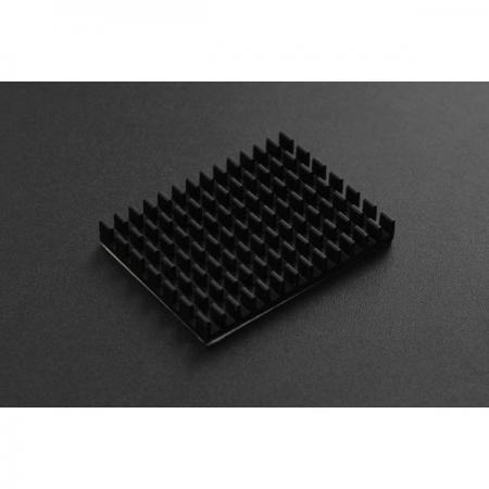 디바이스마트,오픈소스/코딩교육 > 라즈베리파이 > 아답터/방열판/OS/기타,DFROBOT,Black Aluminum Heatsink Kit for Raspberry Pi 4B [FIT0818],Raspberry Pi 4B 용 검은색 알루미늄 방열판 키트