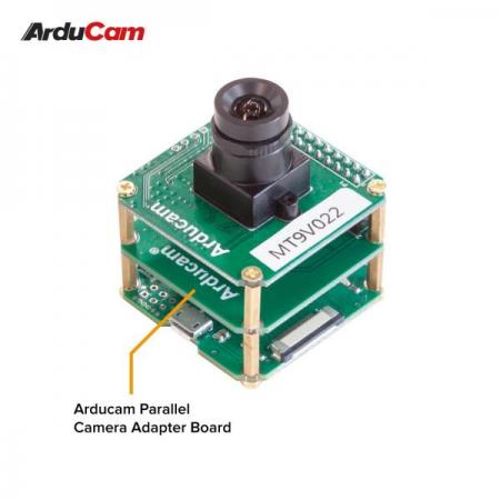 디바이스마트,오픈소스/코딩교육 > 아두이노 > 기타모듈,ArduCAM,Arducam Parallel Camera Adapter Board for USB Camera Shield [B0345],USB 카메라 쉴드 용 병렬 어댑터 보드 / Arducam USB2.0 / USB3.0 카메라 쉴드에서 작동