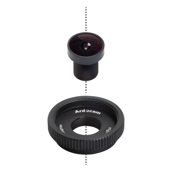 120 Degree Wide Angle 1/2.3inch M12 Lens [LN064]