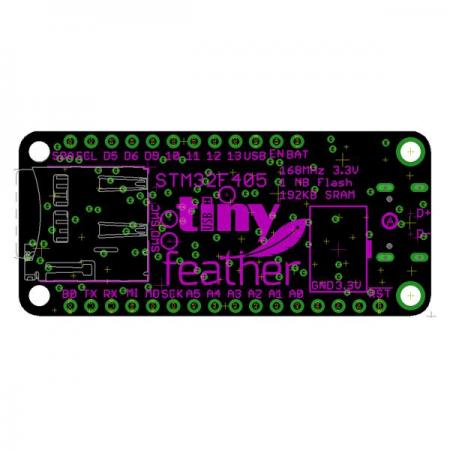 디바이스마트,오픈소스/코딩교육 > 파이썬/IoT 개발 보드 > STM,Adafruit,Adafruit Feather STM32F405 Express [ada-4382],아두이노와 호환 가능한 고속 CircuitPython 개발 보드 / STEMMA QT / Qwiic 포트 탑재