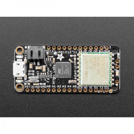 디바이스마트,MCU보드/전자키트 > 통신/네트워크 > RF/LoRa,Adafruit,Adafruit Feather 32u4 RFM95 LoRa Radio- 868 or 915 MHz-RadioFruit [ada-3078],868MHz / 915MHz 무선 모듈이 탑재된 개발 보드 / 배터리 충전 기능 내장 / 휴대용에 간편