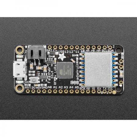 디바이스마트,오픈소스/코딩교육 > 아두이노 > 아두이노 통신모듈,Adafruit,Adafruit Feather 32u4 RFM96 LoRa Radio-433MHz-RadioFruit [ada-3079],RFM9x LoRa 433MHz 라디오 모듈이 내장된 아두이노 호환 가능한 개발 보드 / 저전력 무선 네트워크 개발에 적합