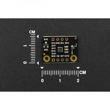 디바이스마트,MCU보드/전자키트 > 센서모듈 > 가속도/자이로/지자기센서 > 가속도센서,DFROBOT,Fermion: LIS2DW12 Triple Axis Accelerometer Sensor (Breakout) (±16g) [SEN0405],16비트 데이터 출력을 가지는 저전력 고성능 3축 가속도계 센서 / 작동 전압 : 3.3V / ±2g, ±4g, ±8g, ±16g 풀 스케일