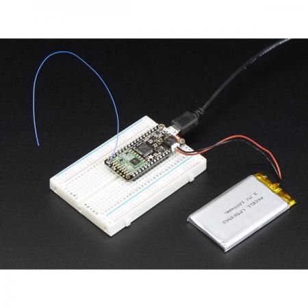 디바이스마트,오픈소스/코딩교육 > 아두이노 > 아두이노 통신모듈,Adafruit,Adafruit Feather M0 RFM69HCW Packet Radio - 433MHz-RadioFruit [ada-3177],RFM69 HCW 패킷 무선 트랜시버 기반의 아두이노 호환 개발 보드 / 배터리 충전 기능 내장