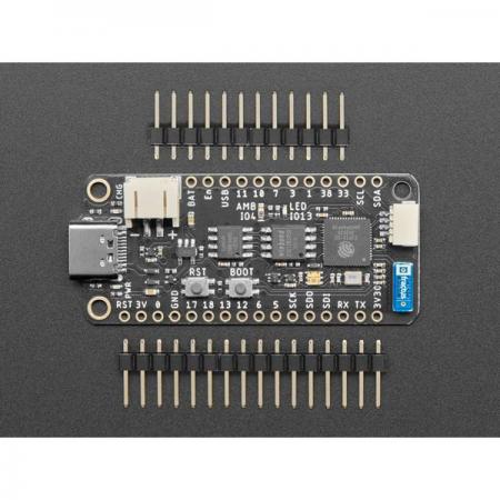디바이스마트,MCU보드/전자키트 > 통신/네트워크 > 와이파이,Adafruit,FeatherS2 - ESP32-S2 Feather Development Board [ada-4769],16MB의 플래시 메모리와 8MB의 QSPI로 구성된  ESP32-S2 기반 개발 보드 /  두 개의 3.3V 레귤레이터가 함께 제공