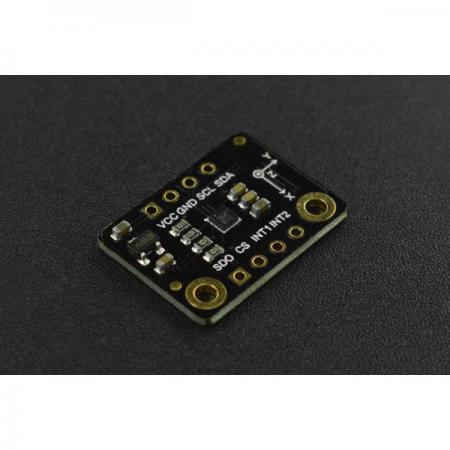 디바이스마트,MCU보드/전자키트 > 센서모듈 > 가속도/자이로/지자기센서 > 가속도센서,DFROBOT,Fermion: LIS2DW12 Triple Axis Accelerometer Sensor (Breakout) (±16g) [SEN0405],16비트 데이터 출력을 가지는 저전력 고성능 3축 가속도계 센서 / 작동 전압 : 3.3V / ±2g, ±4g, ±8g, ±16g 풀 스케일