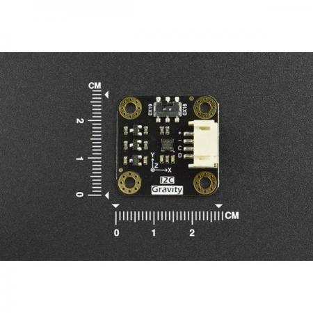 디바이스마트,MCU보드/전자키트 > 센서모듈 > 가속도/자이로/지자기센서 > 가속도센서,DFROBOT,Gravity: I2C H3LIS200DL Triple Axis Accelerometer Sensor (±100g/±200g) [SEN0412],Gravity: I2C H3LIS200DL 3축 가속도계 센서 / ± 100g,  ± 200g 스케일 제공 /  0.5Hz ~ 1KHz의 출력 데이터 속도