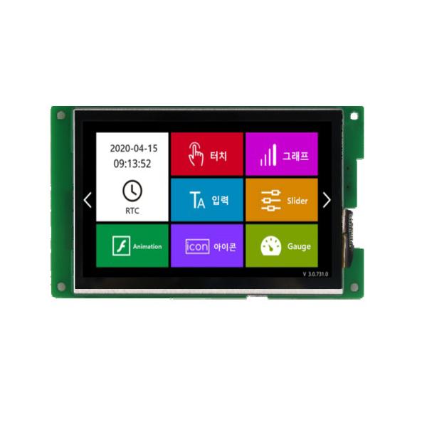 ezHMI EZ80480M050 5인치 RS232 LCD