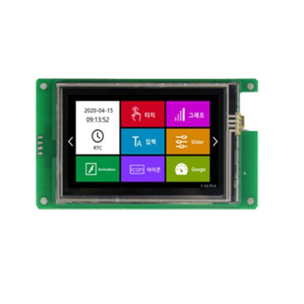 ezHMI EZ24320M028 2.8인치 감압식 터치 RS232 LCD