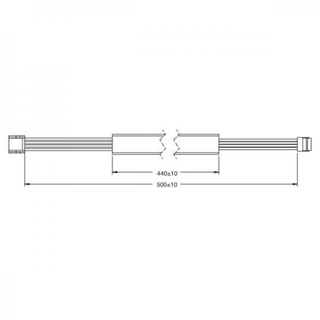 디바이스마트,커넥터/PCB > 직사각형 커넥터 > 하네스 케이블 > 하네스 커넥터,OMRON,케이블 하네스 [2JCIE-HARNESS-03],2JCIE EVAL BOARD용 하네스 / 500 mm / I/O Cables