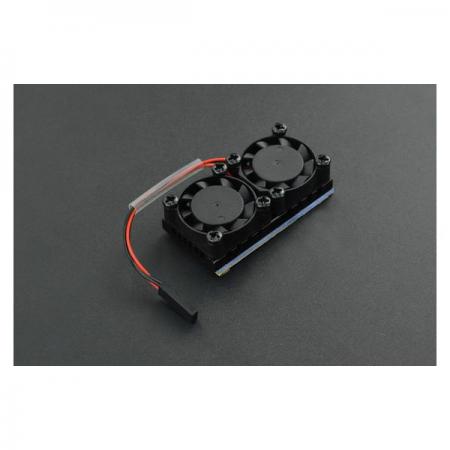 디바이스마트,오픈소스/코딩교육 > 라즈베리파이 > 아답터/방열판/OS/기타,DFROBOT,Raspberry Pi Dual Cooling Fans Kit [FIT0817],라즈베리파이 듀얼 냉각 팬 키트 / 라즈베리파이 3B / 3B+ / 4B와 호환 가능
