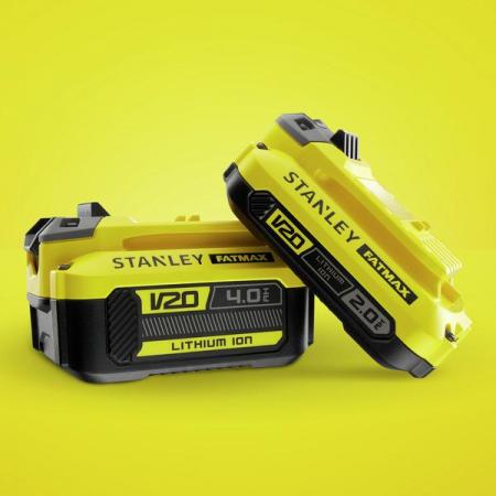 디바이스마트,수공구/전자공구/전동공구 > 전동/엔진공구 > 충전공구 > 충전기/배터리,스탠리,리튬이온 배터리 SB202 20V 2.0Ah FATMAX,20V MAX 2.0Ah / 고효율 스탠리 팻맥스 리튬이온 배터리 / NO 메모리 효과 / 최소의 자연 방전 기술 적용 / 무게 0.4kg