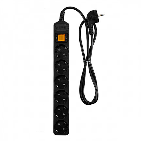 디바이스마트,컴퓨터/모바일/가전 > 가구/사무용품/공구 > 멀티탭/전기용품 > 멀티탭,모노케어,모노케어 블랙 멀티탭 [6구/ 접지/ 10A],KC인증 / 써지오 / 모노케어 / 6구 / 색상 : 블랙 / 규격 : 10A , 250V / 길이 : 1.5M,3M,5M,10M / 메인스위치