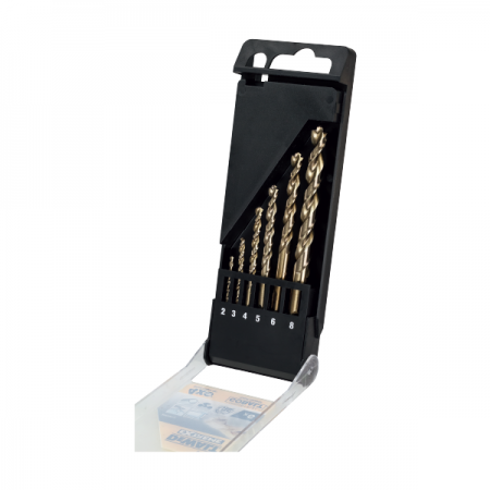 디바이스마트,수공구/전자공구/전동공구 > 초경/절삭공구 > 드릴류 > 드릴비트세트,디월트,코발트 철공용 비트 6pc DT4956,디월트 / 코발트가 8% 함유 / 뾰족한 팁을 유지하며 내구성이 우수함 / 구성품 :  2, 3, 4, 5, 6, 8 mm