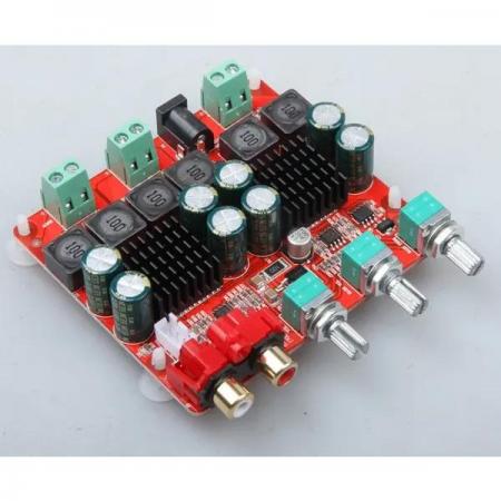 디바이스마트,MCU보드/전자키트 > 음악/앰프/녹음 > 앰프/증폭,SZH,2.1채널 앰프 [SZH-YY019],TPA3116 / 2.1 앰프 / 2x 50W + 100W(베이스) / 12~26VDC 6A이상 / 4Ω, 6Ω, 8Ω