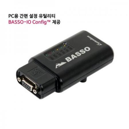 디바이스마트,MCU보드/전자키트 > 통신/네트워크 > 기타 네트워크/통신,시스템베이스,BASSO-1040DT/DIO,Digital I/O 4포트 to Serial(RS232/RS422/RS485), Modbus Serial 지원