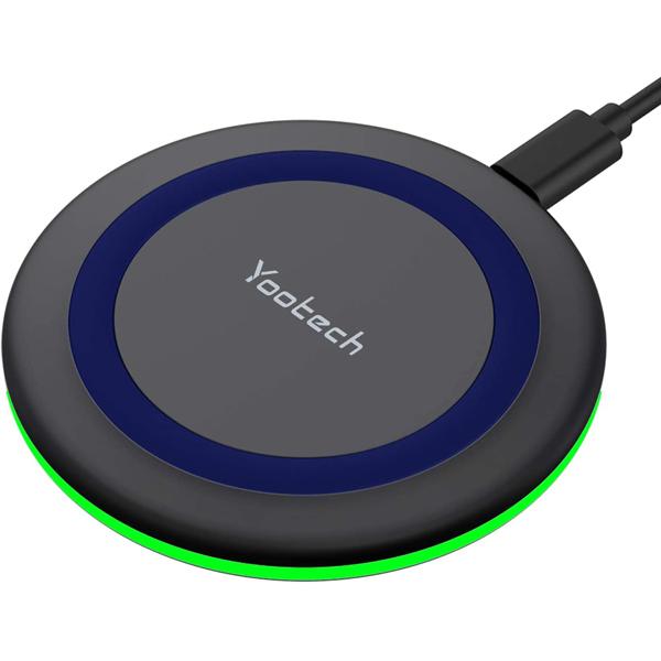Yootech Wireless Charger(Black/Blue)