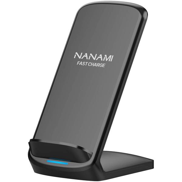 NANAMI Upgraded Fast Wireless Charger(Classic Black)