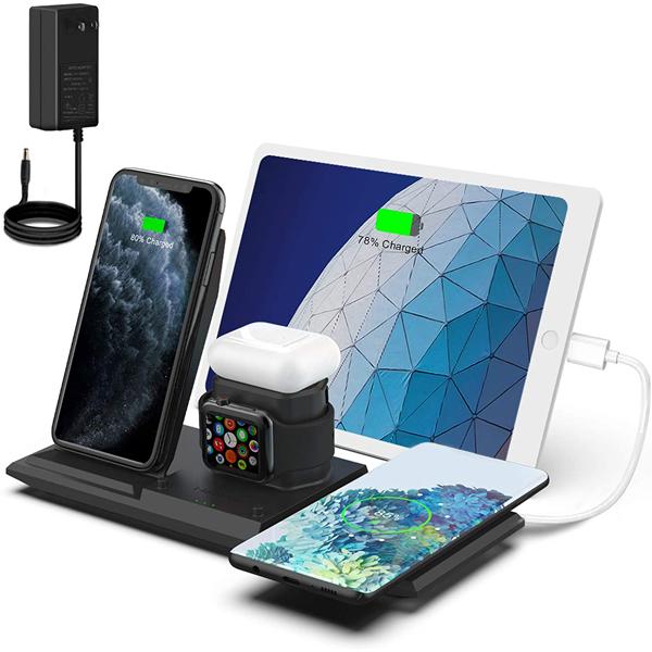 NANAMI Wireless Charger, 5 in 1 Fast Charging Station