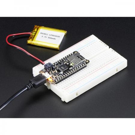 디바이스마트,MCU보드/전자키트 > 개발용 장비 > 롬라이터/데이터로거,Adafruit,Adafruit Feather 32u4 Adalogger [ada-2795],USB 및 배터리 충전 기능이 내장된 올인원 데이터 로거 / MicroSD 카드 및 USB 케이블 미포함