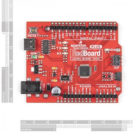 디바이스마트,오픈소스/코딩교육 > 아두이노 > 아두이노 호환보드,SparkFun,SparkFun RedBoard Plus [DEV-18158],아두이노 호환 개발 보드 /  22x디지털 I/O 핀, 8x아날로그 핀, UART, I2C, SPI 등 하드웨어 주변 장치 내장