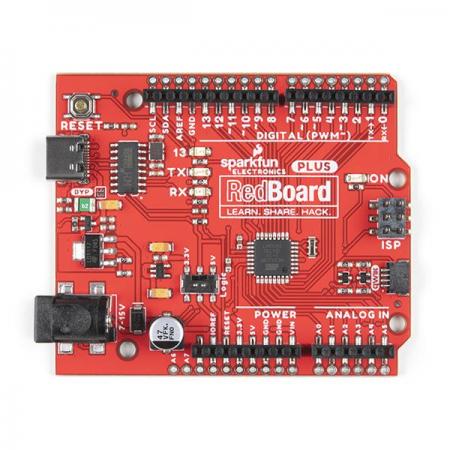 디바이스마트,오픈소스/코딩교육 > 아두이노 > 아두이노 호환보드,SparkFun,SparkFun RedBoard Plus [DEV-18158],아두이노 호환 개발 보드 /  22x디지털 I/O 핀, 8x아날로그 핀, UART, I2C, SPI 등 하드웨어 주변 장치 내장