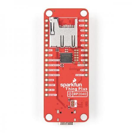 디바이스마트,오픈소스/코딩교육 > 파이썬/IoT 개발 보드 > RP2040/RP2350,SparkFun,SparkFun Thing Plus - RP2040 [DEV-17745],디지털 인터페이스를 갖춘 저가형 고성능 보드 / RP2040 기본 탑재, 주소 지정 가능한 WS2812 포함
