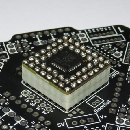 디바이스마트,오픈소스/코딩교육 > 파이썬/IoT 개발 보드 > RP2040/RP2350,Pimoroni,PGA2040 [PIM577],임베디드 프로젝트를 위한 소형 RP2040 브레이크아웃 / C/C++ 또는 MicroPython으로 프로그래밍 가능