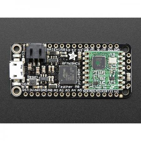 디바이스마트,오픈소스/코딩교육 > 아두이노 > 아두이노 통신모듈,Adafruit,Adafruit Feather M0 RFM69HCW Packet Radio - 868 or 915 MHz [ada-3176],아두이노 라이브러리가 있는 패킷 라디오 모듈 / ATSAMD21G18 ARM Cortex M0 프로세서 내장