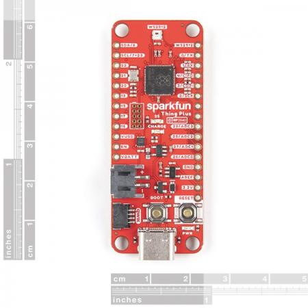 디바이스마트,오픈소스/코딩교육 > 파이썬/IoT 개발 보드 > RP2040/RP2350,SparkFun,SparkFun Thing Plus - RP2040 [DEV-17745],디지털 인터페이스를 갖춘 저가형 고성능 보드 / RP2040 기본 탑재, 주소 지정 가능한 WS2812 포함
