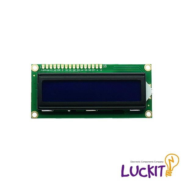 5V 1602 LCD 모듈 +PIN (흰색/파랑)
