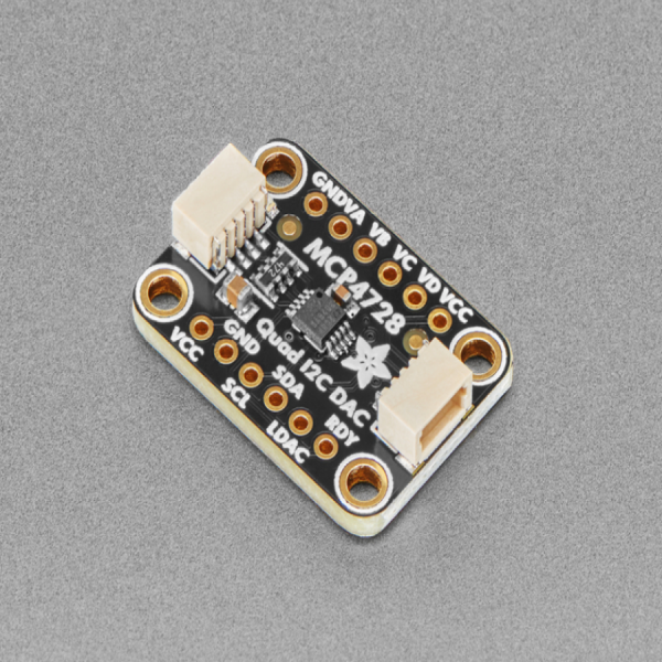 디바이스마트,MCU보드/전자키트 > 전원/신호/저장/응용 > ADC/DAC,Adafruit,Adafruit MCP4728 Quad DAC with EEPROM-STEMMA QT/Qwiic [ada-4470],EEPROM이 포함된 MCP4728 쿼드 DAC 브레이크아웃 보드 / 전원 작동: 2.7V ~ 5.5V