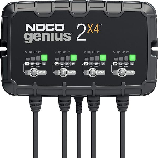 NOCO GENIUS2X4, Fully-Automatic Smart Charger