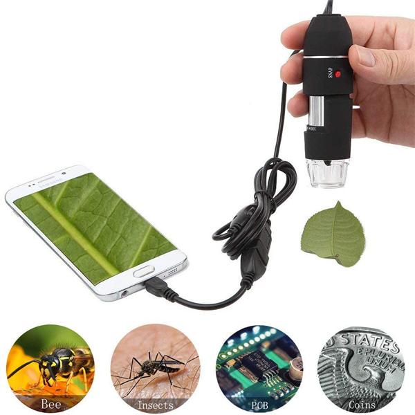 Jiusion Original 401000X USB Microscope with Portable Carrying Case