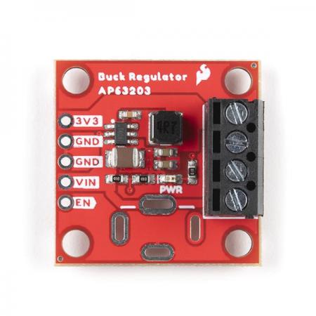 디바이스마트,MCU보드/전자키트 > 전원/신호/저장/응용 > 레벨컨버터/전압관리,SparkFun,SparkFun Buck Regulator Breakout - 3.3V (AP63203) [COM-18356],Buck 레귤레이터 브레이크아웃 / 입력 전압 범위 :  3.8V ~ 32V