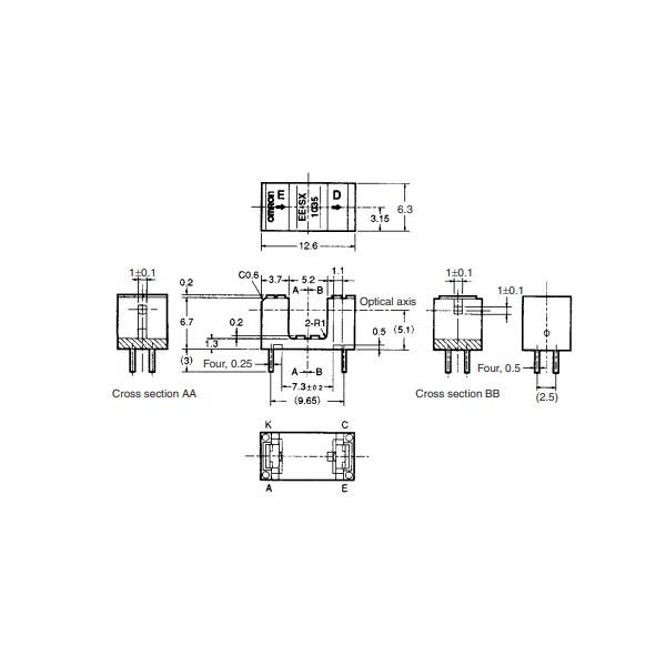 투과형 포토센서 [EE-SX1035]