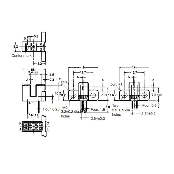 투과형 포토센서 [EE-SV3]
