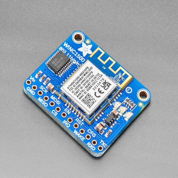 디바이스마트,오픈소스/코딩교육 > 아두이노 > 아두이노 통신모듈,Adafruit,Adafruit ATWINC1500 WiFi Breakout [ada-2999],아두이노 M0 및 M4 호환 가능한 WiFi 브레이크 아웃 / WEP, WPA 및 WPA2 암호화 지원