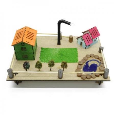 디바이스마트,MCU보드/전자키트 > 교육용키트/로봇 > 교육용키트,이엘사이언스,마이루프(MYLOOP) 미니 주택 단지,마이루프 코딩으로 제어가 가능한 미니타운 입니다. *꾸밈용 부자재는 제품에 포함되어있지 않습니다.*