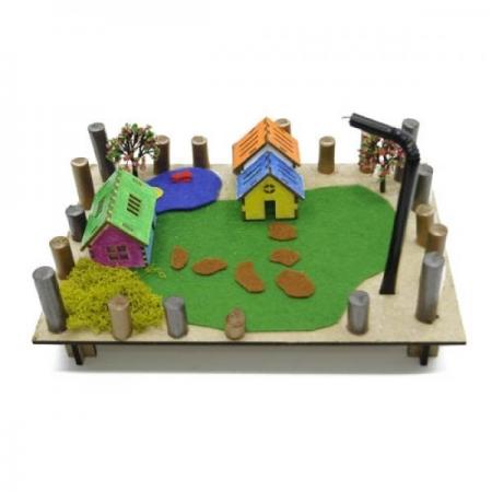 디바이스마트,MCU보드/전자키트 > 교육용키트/로봇 > 교육용키트,이엘사이언스,마이루프(MYLOOP) 미니 주택 단지,마이루프 코딩으로 제어가 가능한 미니타운 입니다. *꾸밈용 부자재는 제품에 포함되어있지 않습니다.*