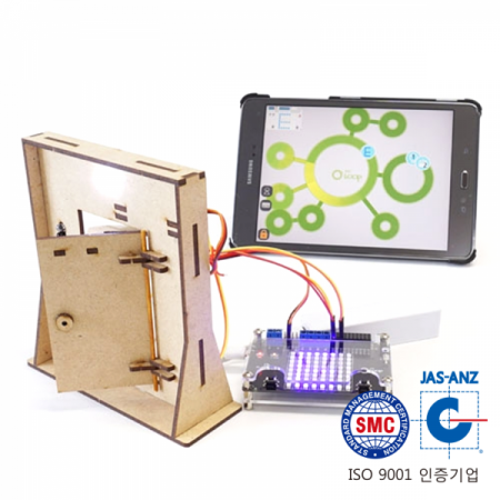 디바이스마트,MCU보드/전자키트 > 교육용키트/로봇 > 교육용키트,이엘사이언스,마이루프(MYLOOP) 센서 자동문,마이루프 코딩으로 센서를 감지하여 자동으로 문을 열고 닫을 수 있도록 하는 키트 입니다.