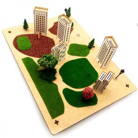 디바이스마트,MCU보드/전자키트 > 교육용키트/로봇 > 교육용키트,이엘사이언스,마이루프(MYLOOP) 스마트시티(아파트 단지),마이루프 코딩으로 제어할 수 있는 아파트 단지 키트 입니다. .