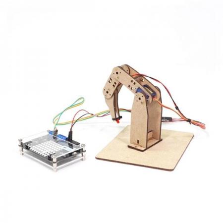디바이스마트,MCU보드/전자키트 > 교육용키트/로봇 > 교육용키트,이엘사이언스,마이루프(MYLOOP) 용접 로봇팔 4개,LED와 서보 모터 이용 용접 로봇팔 마이루프 코딩 키트 입니다.