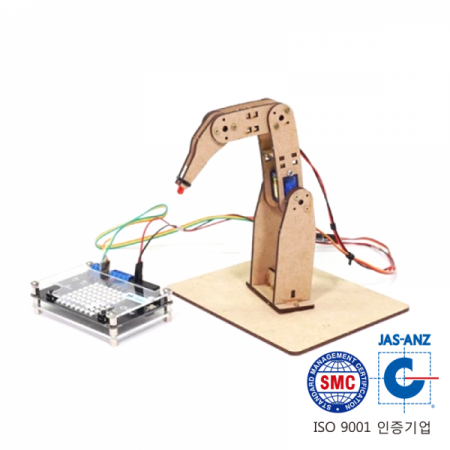 디바이스마트,MCU보드/전자키트 > 교육용키트/로봇 > 교육용키트,이엘사이언스,마이루프(MYLOOP) 용접 로봇팔 4개,LED와 서보 모터 이용 용접 로봇팔 마이루프 코딩 키트 입니다.