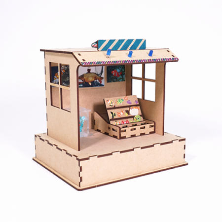 디바이스마트,MCU보드/전자키트 > 교육용키트/로봇 > 교육용키트,이엘사이언스,마이루프(MYLOOP) 생선 가게,아크릴 수조와 생선을 전시할 수 있는 생선가게를 만들어 보세요.