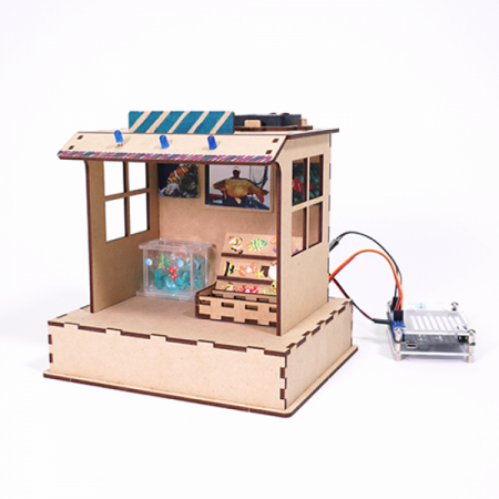 디바이스마트,MCU보드/전자키트 > 교육용키트/로봇 > 교육용키트,이엘사이언스,마이루프(MYLOOP) 생선 가게,아크릴 수조와 생선을 전시할 수 있는 생선가게를 만들어 보세요.