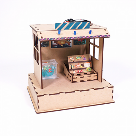 디바이스마트,MCU보드/전자키트 > 교육용키트/로봇 > 교육용키트,이엘사이언스,마이루프(MYLOOP) 생선 가게,아크릴 수조와 생선을 전시할 수 있는 생선가게를 만들어 보세요.