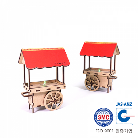 디바이스마트,MCU보드/전자키트 > 교육용키트/로봇 > 교육용키트,이엘사이언스,마이루프(MYLOOP) 포장마차,마켓들 사이로 다니는 포장마차를 만들어보세요.