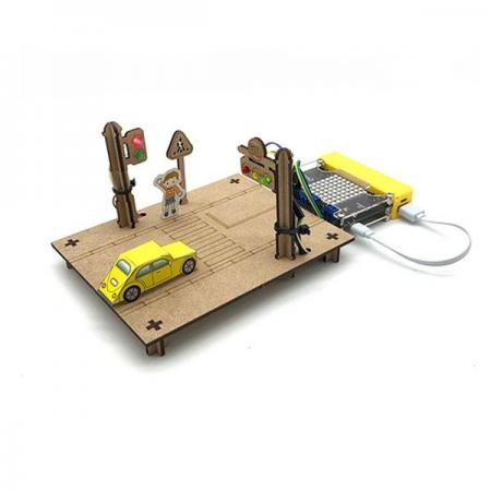 디바이스마트,MCU보드/전자키트 > 교육용키트/로봇 > 교육용키트,이엘사이언스,마이루프(MYLOOP) 신호등 만들기,마이루프로 만드는 붉은색 푸른색 그 사이 3초 그 짧은 시간 노란색 빛을 내는 신호등